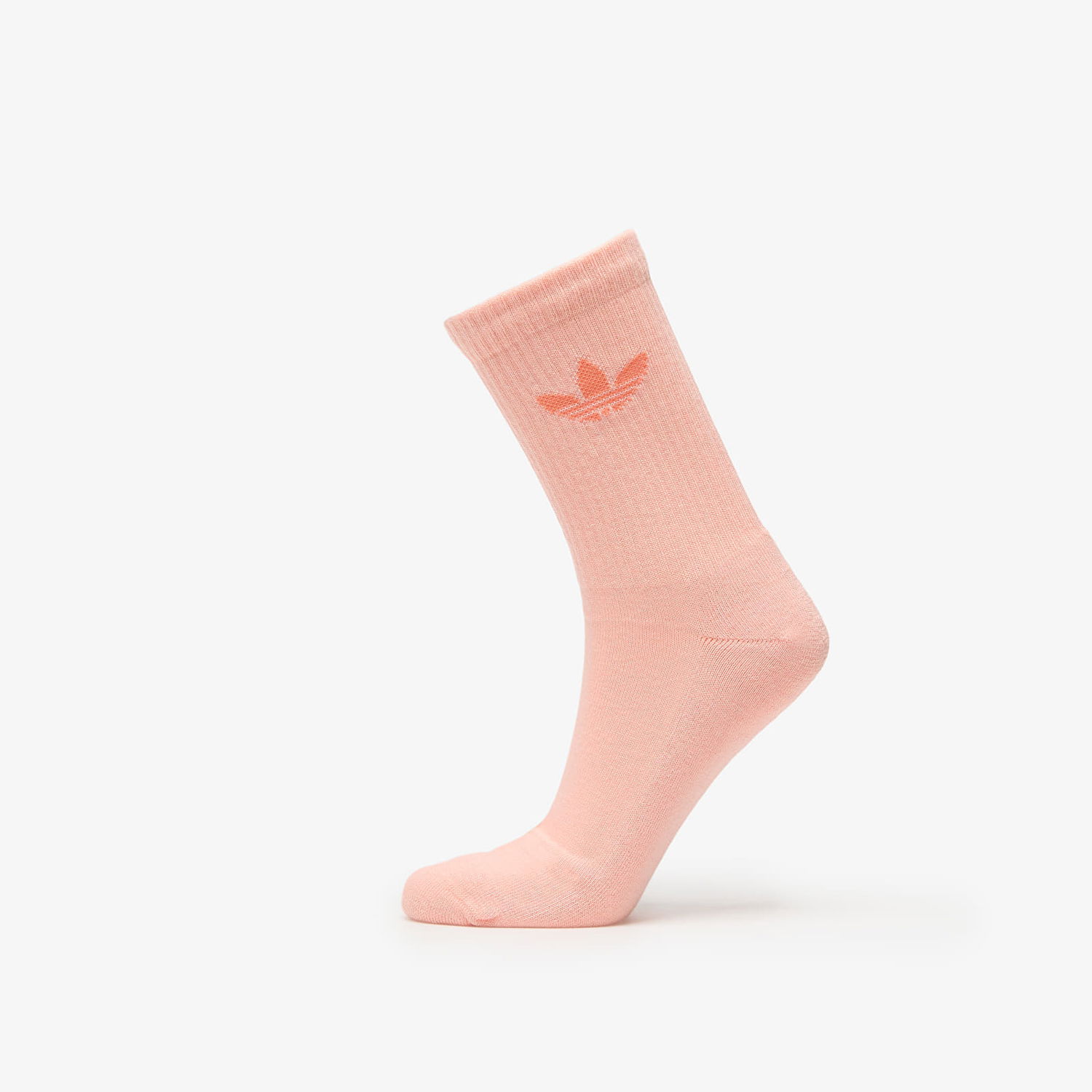 Чорапи adidas Originals Trefoil Crew Sock Cushion 6-Pack Silver Green/ Glow Pink/ Powder Yellow Многоцветен | JI9505, 1