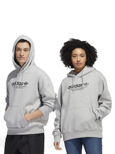 Суитчър adidas Originals Skateboarding 4.0 Logo Сиво | HM2585