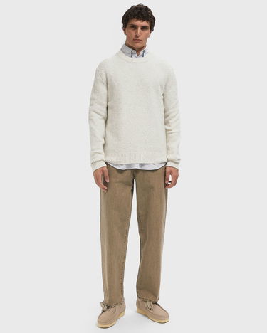 Пуловер WOOLRICH Alpaca Blend Crewneck Sweater Бяло | CFWOKN2033MRUF5049-8887, 2