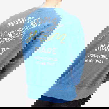 Суитчър Human Made Human Made Dragon Heart Graphic Sweatshirt Синьо | HM27CS024-N, 3