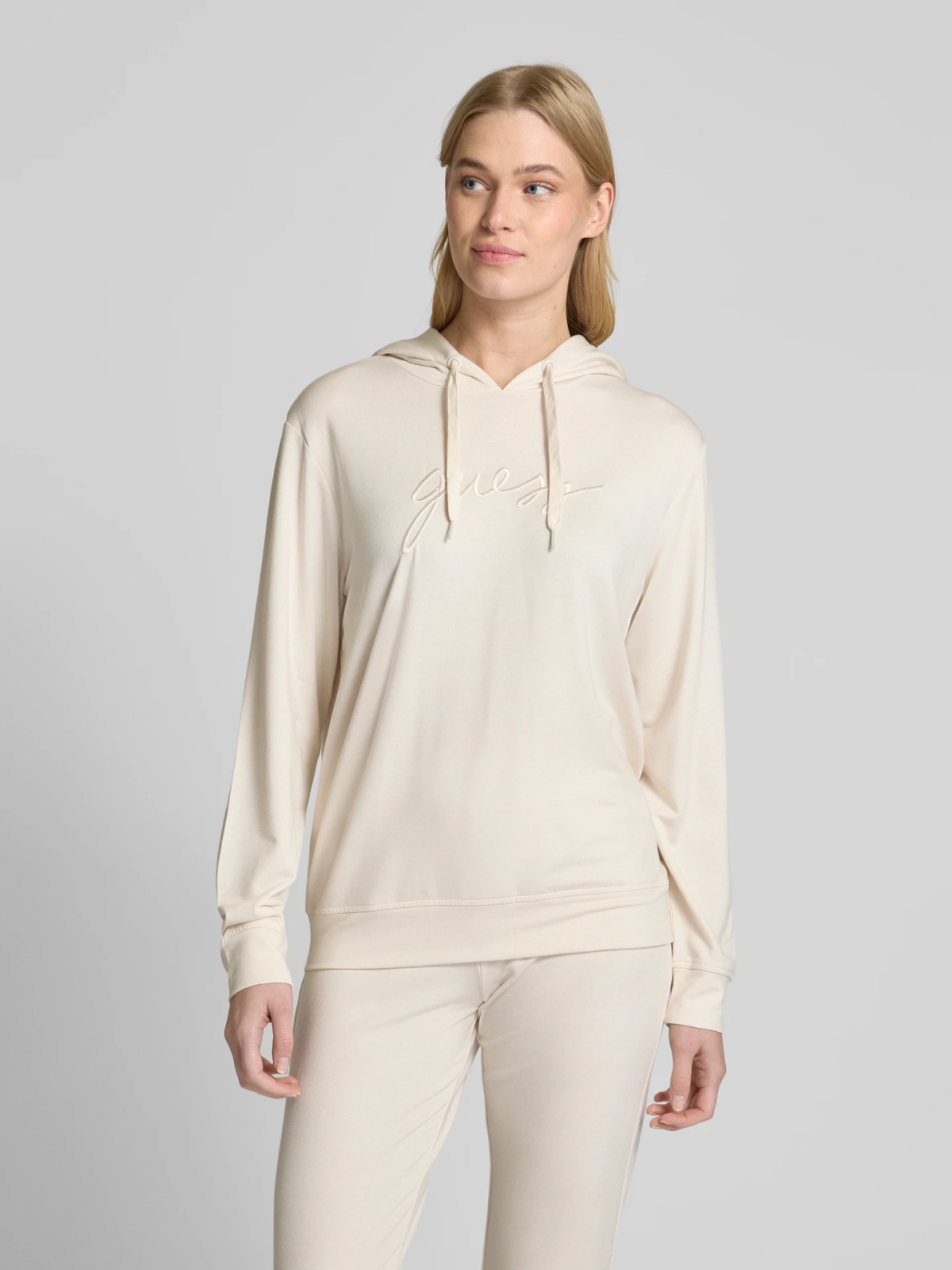 Суитчър GUESS Guess Lucia Hoodie Бежово | O5GQ00KCQP2-G6K5, 1