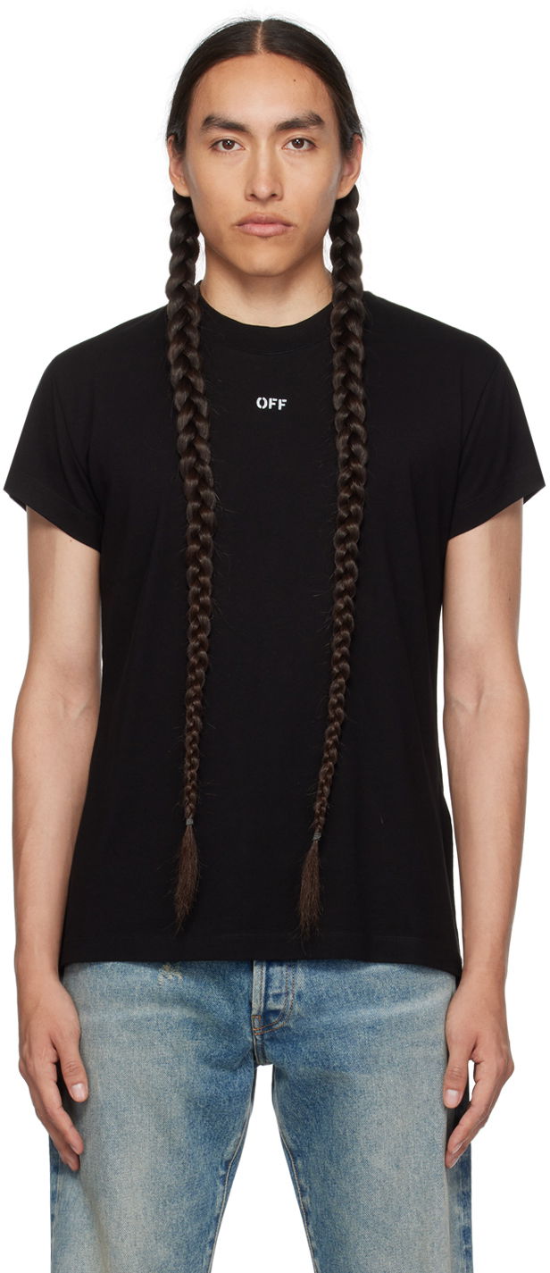Тениска Off-White Black Arrow T-Shirt Черно | OMAA162F23JER0061001, 0