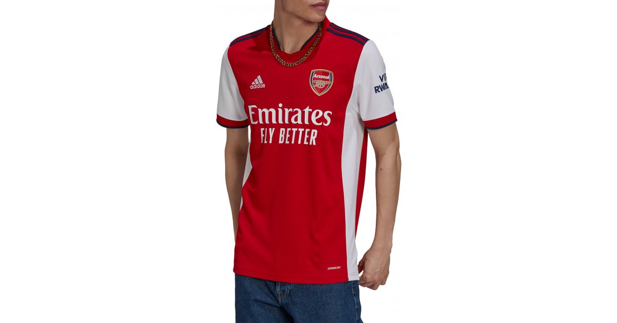 Фланелка adidas Originals Arsenal FC 2021/22 Home Soccer Jersey Червено | gm0217, 1