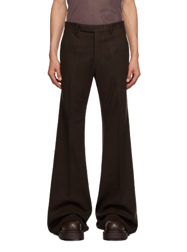 Панталони Rick Owens Astaire Trousers Кафяво | RU02C7350 WN