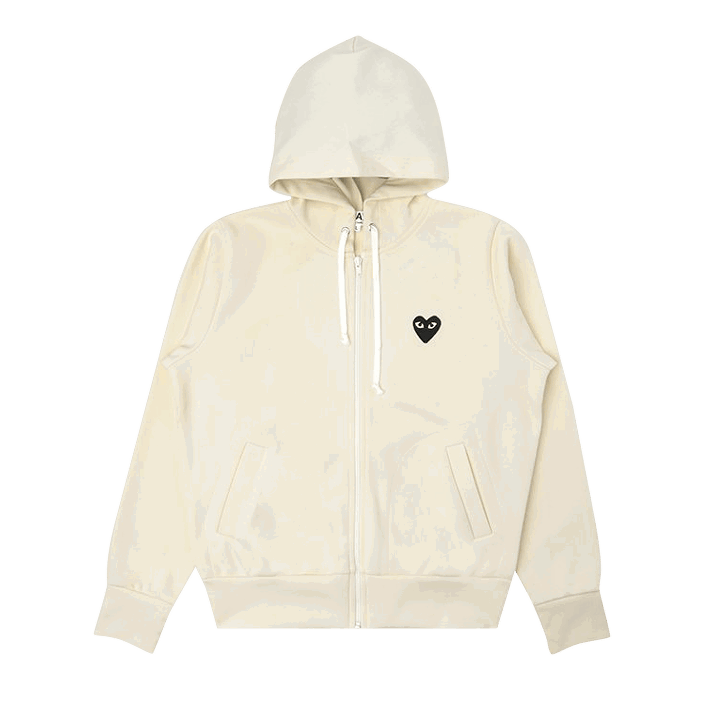 Суитчър Comme des Garçons PLAY Big Black Heart Hoodie Бежово | AZ T253 051 3, 0