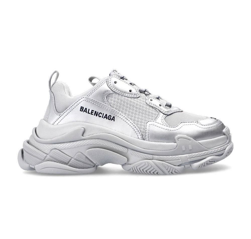 Кецове и обувки Balenciaga Triple S W Металик | 524039W2FS28100, 0