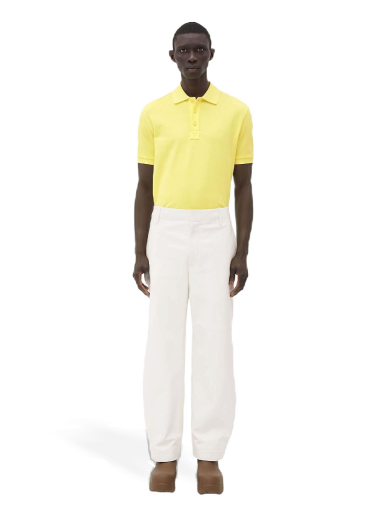 Поло тениска Bottega Veneta Polo Tee Жълто | 682544V01G07400