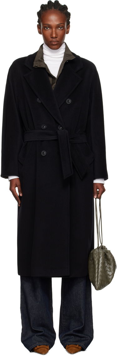 Палта Max Mara Max Mara Madame Double-Breasted Wool Coat Черно | 2521018011600, 0