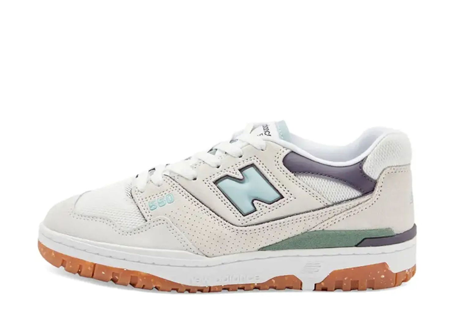 Кецове и обувки New Balance 550 "Sea Salt White" W Тюркоазено | BBW550NB, 1