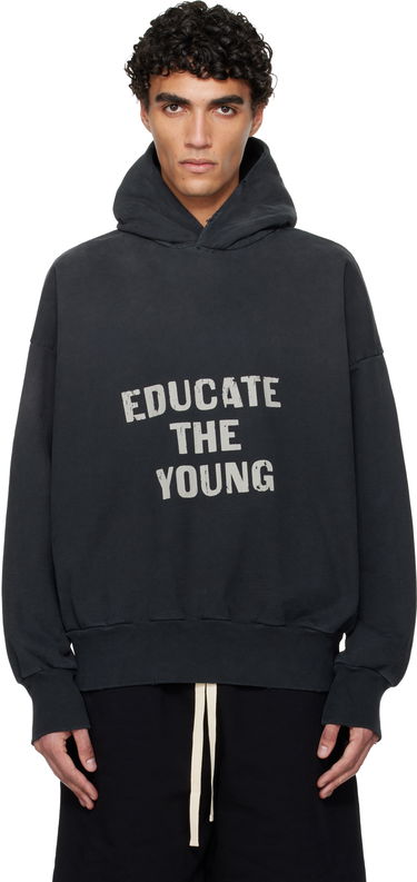 Суитчър Fear of God Educate The Young Hoodie Черно | FG25FW12-12110BHF-001, 0