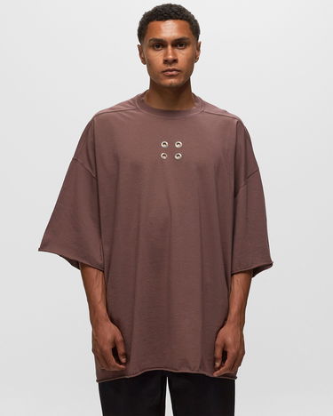 Тениска Rick Owens DRKSHDW KNIT T-SHIRT - TOMMY T Лилаво | DU02C5259, 1