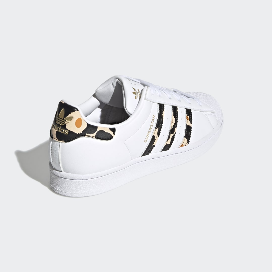 Кецове и обувки adidas Originals Marimekko x Superstar Бяло | H04076, 1