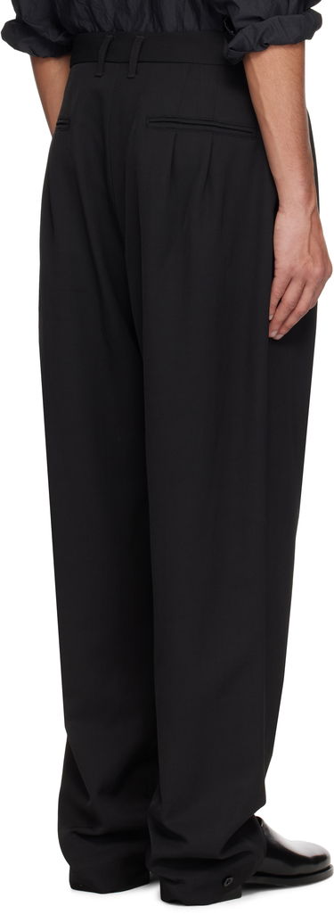 Панталони LEMAIRE Lemaire Drawstring Pleated Trousers Черно | PA1168 LF1362, 2
