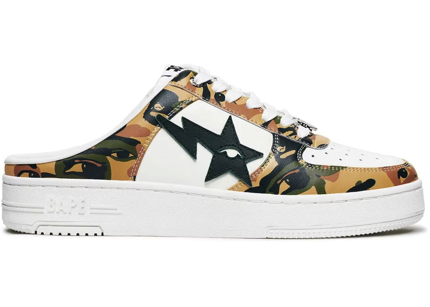 Кецове и обувки BAPE BAPE Sta Mule KidSuper Многоцветен | 001FWL231913-GRN, 0