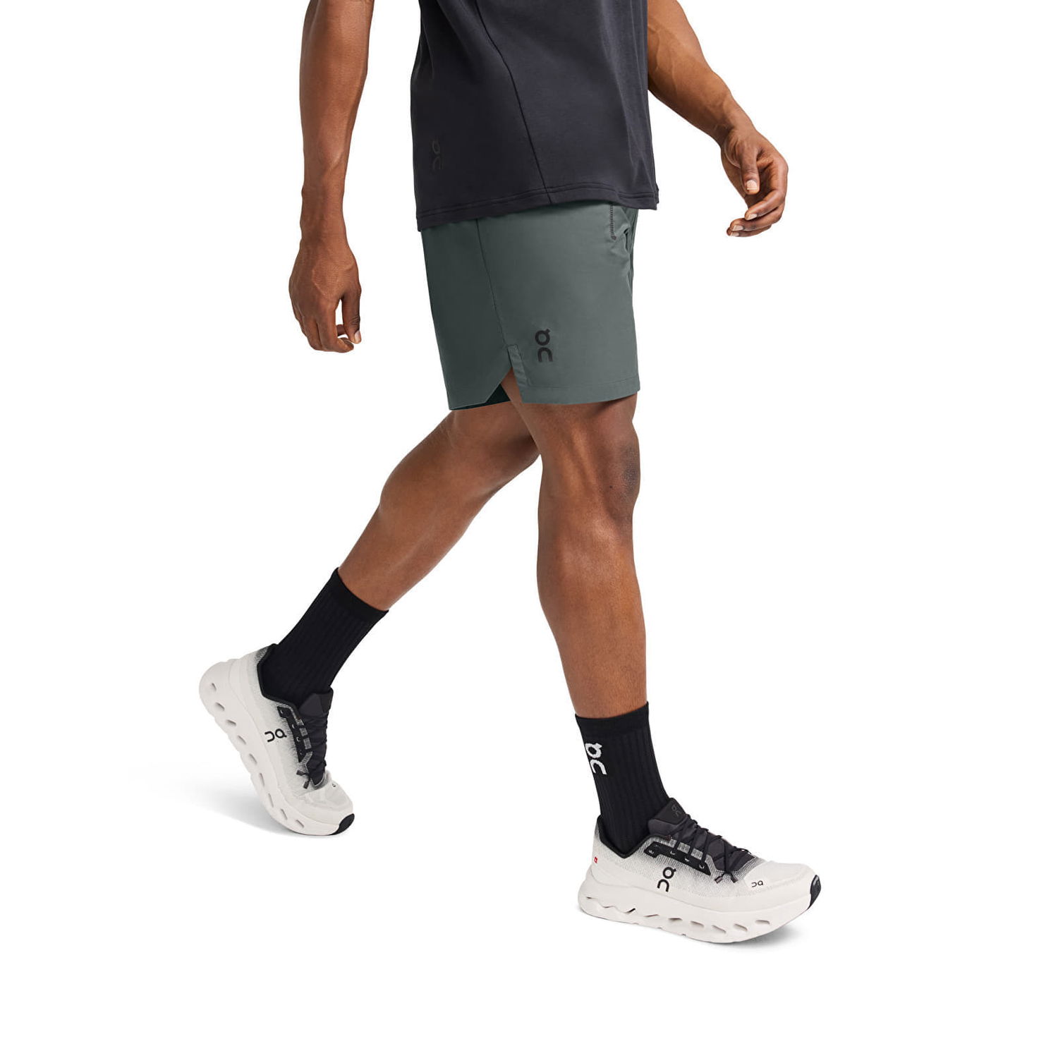 Къси панталони On Running Shorts On All-day Shorts Lead/ Black Черно | 1MD30150583, 1