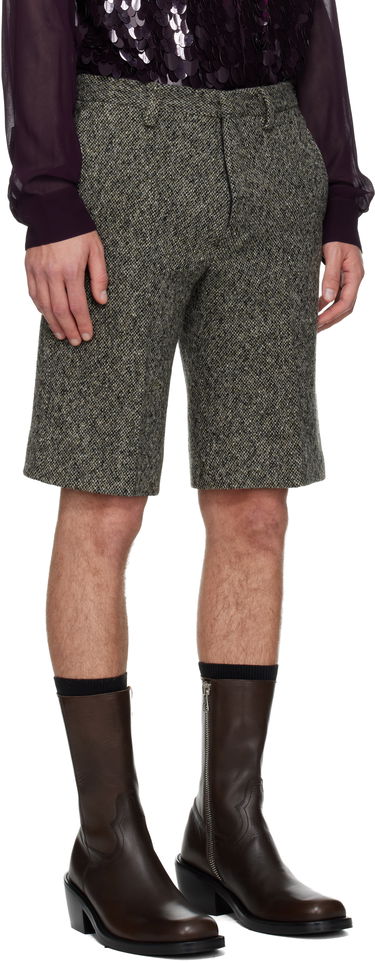 Къси панталони Dries Van Noten Dries Van Noten Tailored Wool Shorts Многоцветен | 252-020994-2261, 1