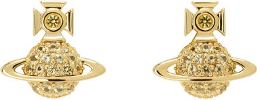 Обеци Vivienne Westwood Vivienne Westwood Tamia Orb Stud Earrings Металик | 62010036-02R700-, 0