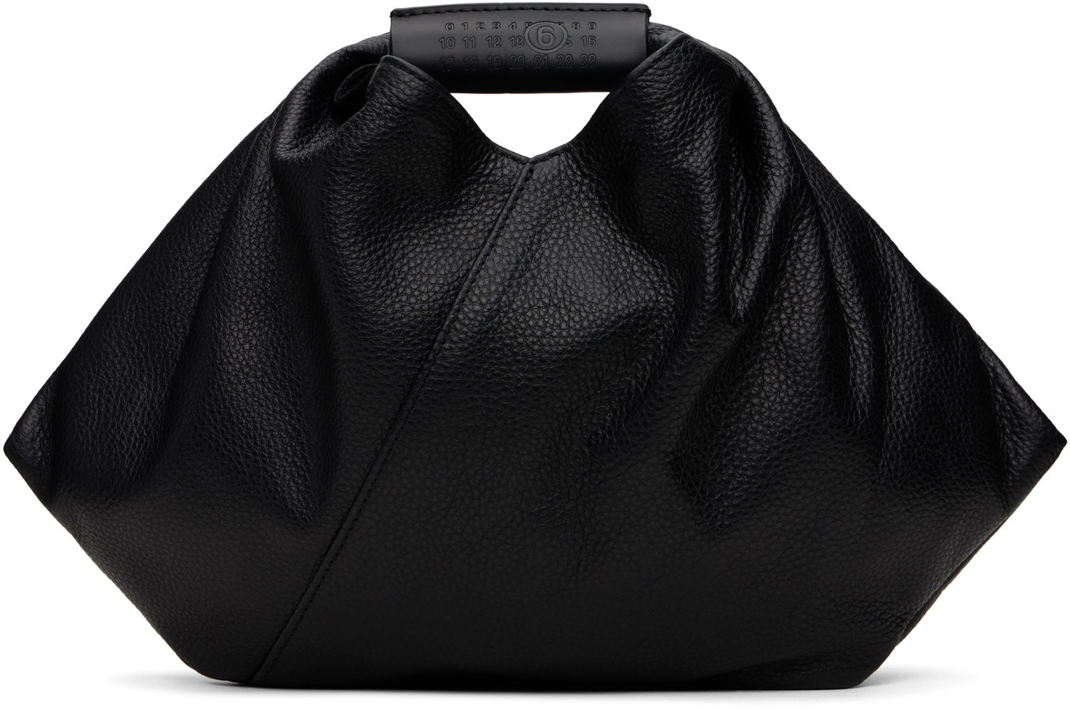 Дамска чанта Maison Margiela MM6 Maison Margiela Triangle Leather Tote Черно | SB5WD0029 P7255, 0