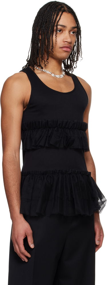 Потник Simone Rocha Simone Rocha Tutu Hem Tank Top Черно | 5334 0553, 1