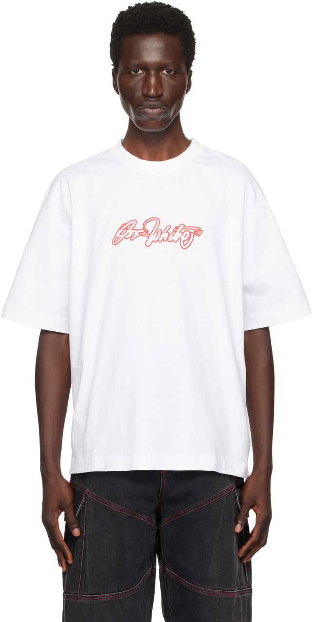 Script Outline Skate T-Shirt