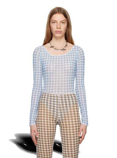 боди Acne Studios Fitted Bodysuit Синьо | AL0339-