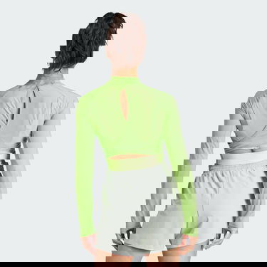 Съкратен топ adidas Originals HIIT HEAT.RDY Crop Top Зелено | IM2656, 3