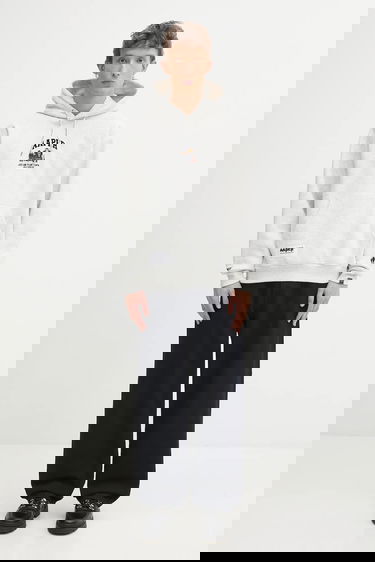 Суитчър AAPE by A Bathing Ape Aaper Laper Apes and Planet Earth Graphic Hoodie Сиво | AAPSWMC370XAP, 4