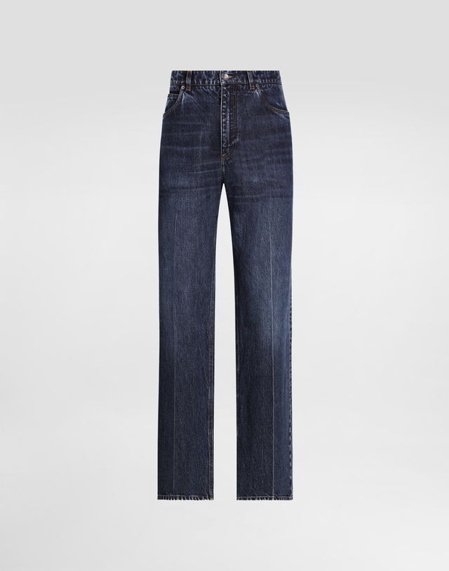 Dolce & Gabbana Oversize Cotton Jeans