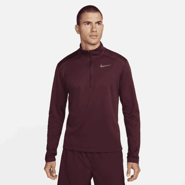 Суитчър Nike Pacer 1/2-Zip Running Top Бургунди | BV4755-681, 0