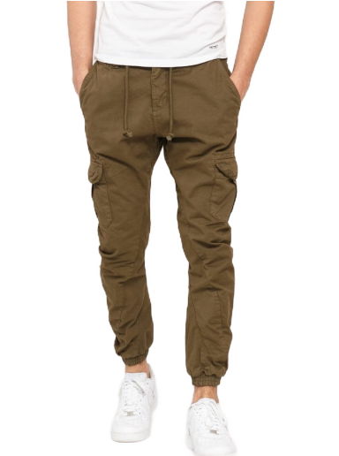 Карго панталони Urban Classics Cargo Jogging Pants Зелено | tb1268