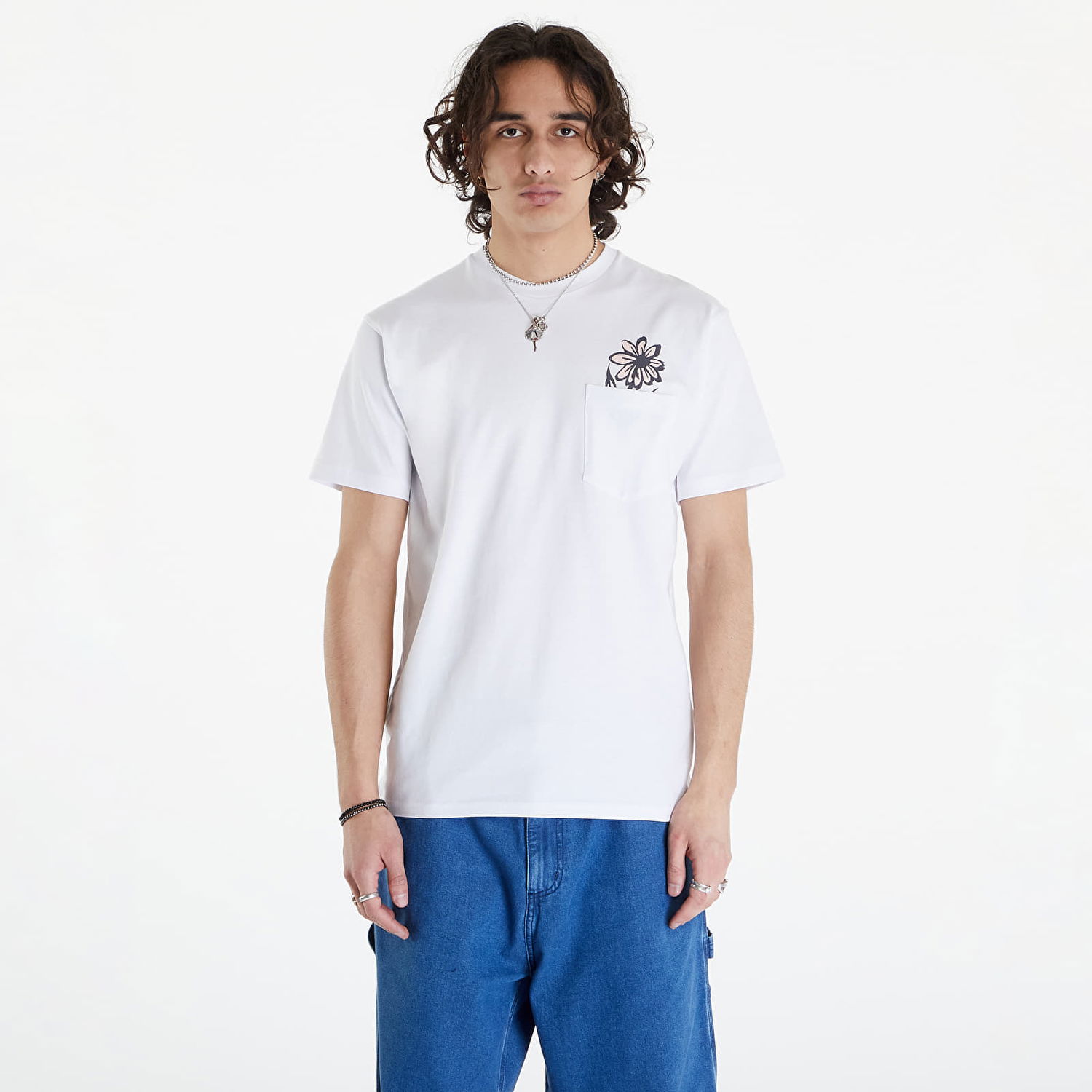 Тениска Vans Brush Petal Ss Tee White Бяло | VN000G5BWHT1, 0