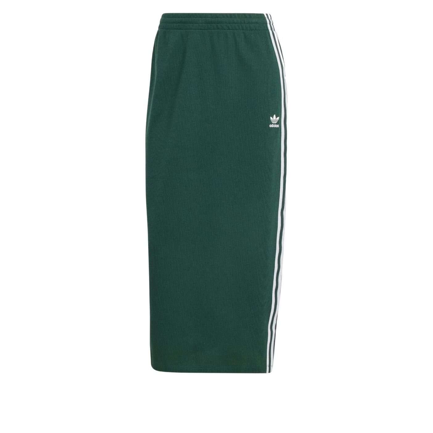 Пола adidas Originals Adicolor Knit Midi Skirt Зелено | IW3167, 0