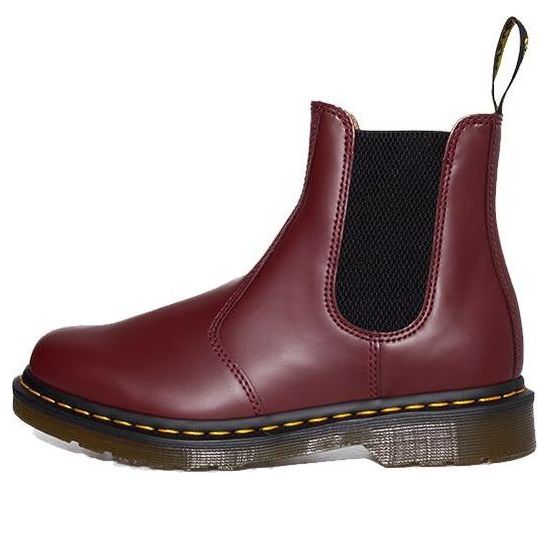 Кецове и обувки Dr. Martens 2976 Yellow Stitch Chelsea Boots Бургунди | 22227600, 0