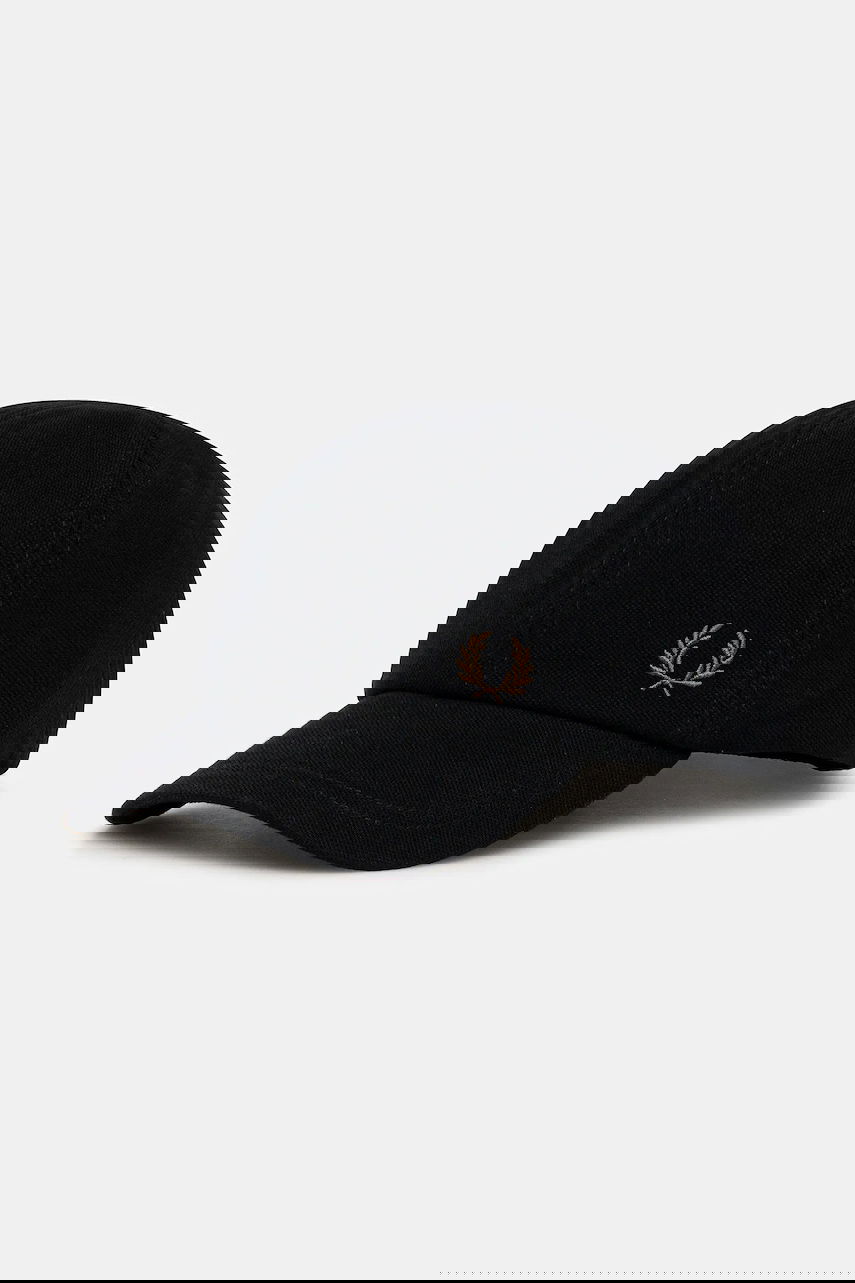 Шапка с козирка Fred Perry Fred Perry Baseball Cap Черно | HW6726, 0