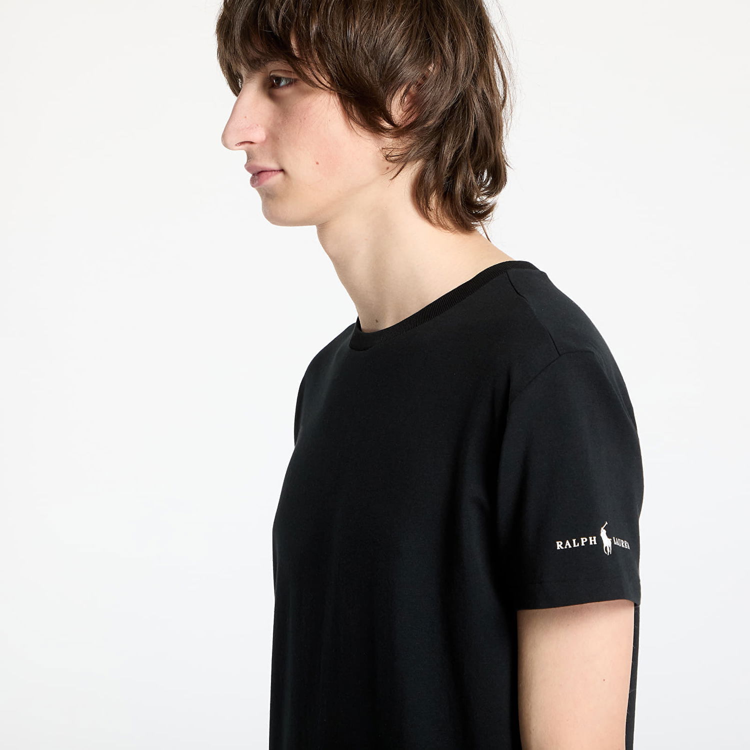 Тениска Polo by Ralph Lauren Ralph Lauren Crew Neck Undershirt 3-Pack Черно | 714965508001, 1