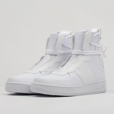 Кецове и обувки Nike Air Force 1 High Rebel XX ''Triple White'' W Бяло | AO1525-101, 1