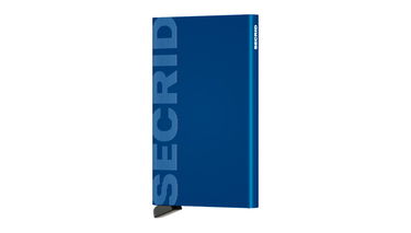 Портфейл Secrid Cardprotector "Laser Logo Blue" Тъмно синьо | CLa-Logo-Blue, 3