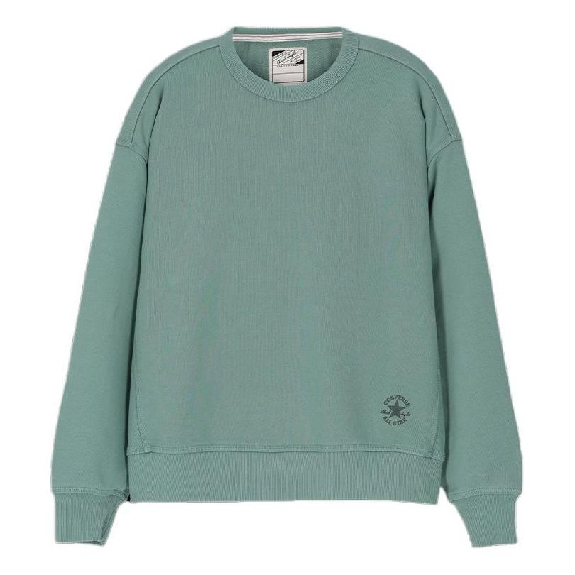 Пуловер Converse Crew Sweatshirt Gold Standard Зелено | 10025916-A06