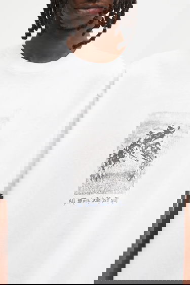 Тениска Carhartt WIP S/S No Play T-Shirt Бяло | I035452.02XX, 3