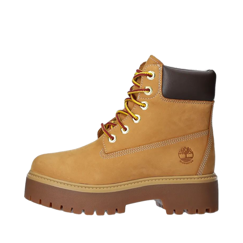 Кецове и обувки Timberland Stone Street Platform Boots Бежово | TB1A5RJD2311