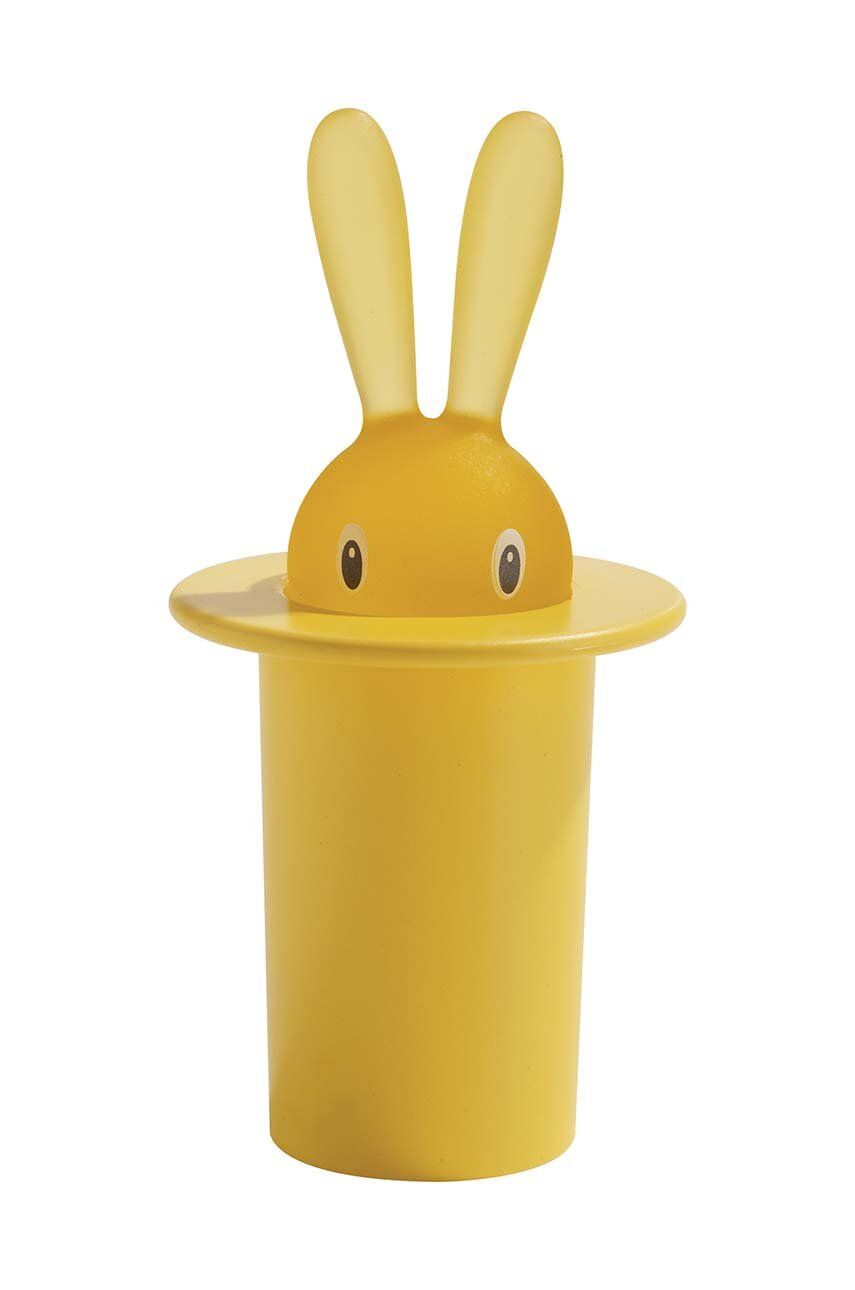 Домашен декор Alessi Magic Bunny Toothpick Holder Жълто | ASG16.Y, 0
