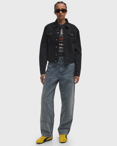 Яке 032C Down To Earth Boxy Denim Jacket Черно | S25-URD-1921-050-W, 2