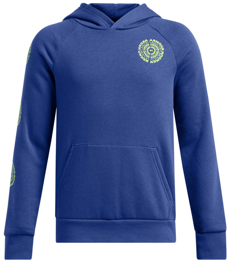 Суитчър Under Armour Spiral Logo Fleece Hoodie Синьо | 1386990-432, 0