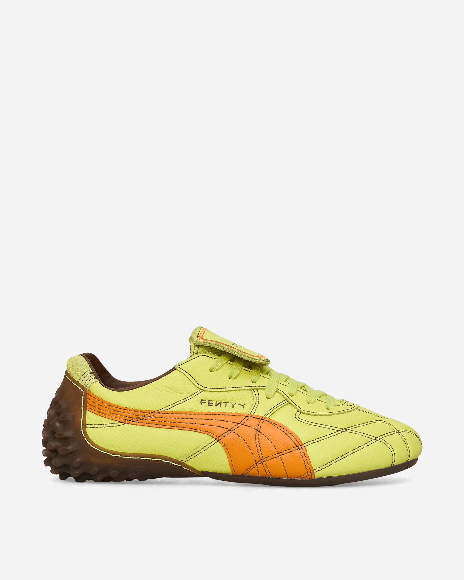 Кецове и обувки Puma FENTY x Avanti LS Stitched 'Lime Sheen' Жълто | 404813-02, 1