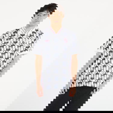 Фланелка adidas Originals Juve Geometric Print V-Neck Jersey Многоцветен | JM9447, 0