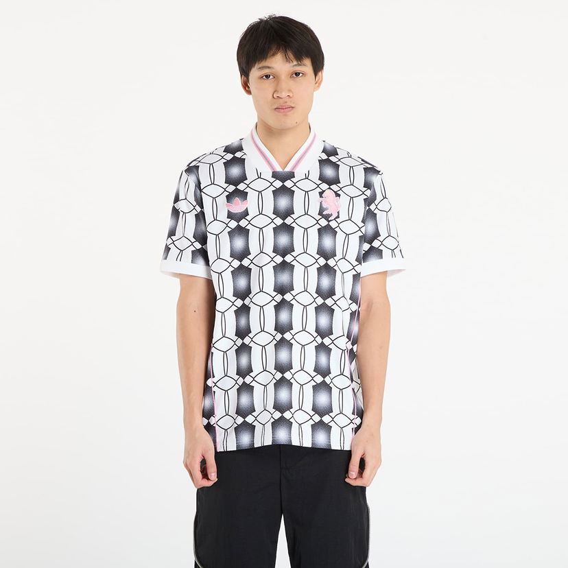 Фланелка adidas Originals Juve Geometric Print V-Neck Jersey Многоцветен | JM9447