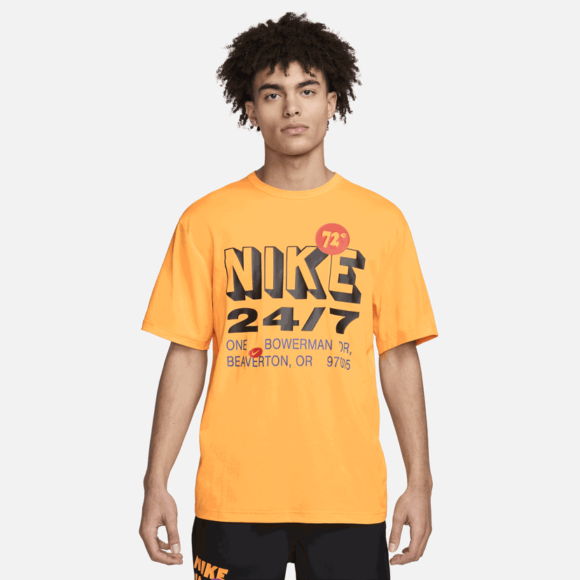 Тениска Nike Hyverse Dri-FIT UV Жълто | FN3988-717