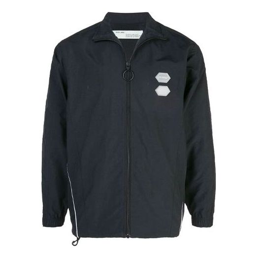 Ветровка Off-White Off-White Slim Fit Track Jacket Черно | OMBD010R19C010211000, 0
