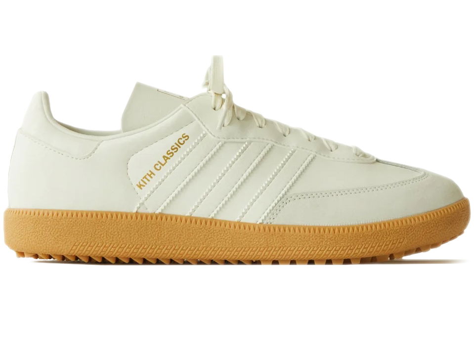 Кецове и обувки adidas Originals Samba "Golf Kith White Tint" Бежово | IG5709, 0