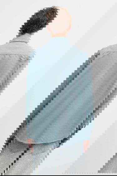 Риза Carhartt WIP L/S Bolton Cotton Shirt Regular Fit Classic Collar Тюркоазено | I030238.33EXX, 2